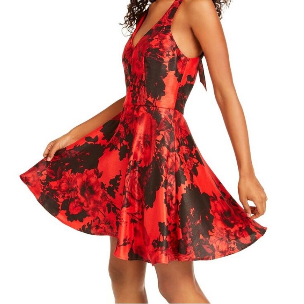 Floral formal dress